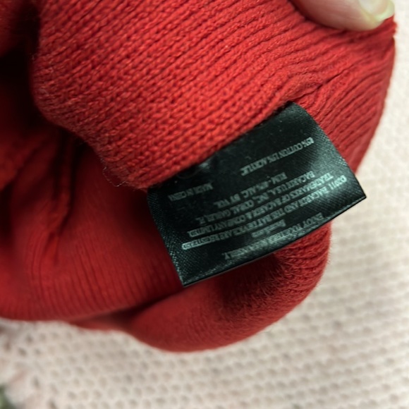 NWOT VIP Bacardi Rum Red Knitted Scull Cap - Picture 4 of 4